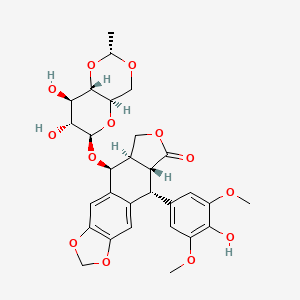 etoposid etkin maddesinin kimyasal yapı formülü (etoposide)