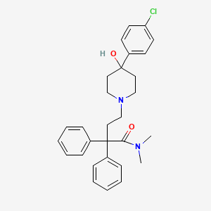 loperamid etkin maddesinin kimyasal yapı formülü (loperamide)