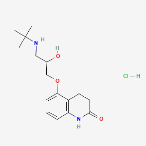 karteolol hcl etkin maddesinin kimyasal yapı formülü (carteolol hcl)