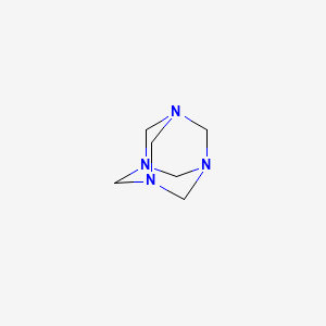 metenamin etkin maddesinin kimyasal yapı formülü (metenamine)