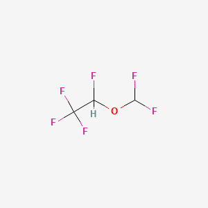 desflurane etkin maddesinin kimyasal yapı formülü (desflurane)