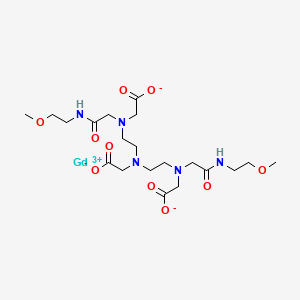 gadoversetamid etkin maddesinin kimyasal yapı formülü (gadoversetamide)