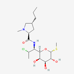 clindamycin etkin maddesinin kimyasal yapı formülü (clindamycin)