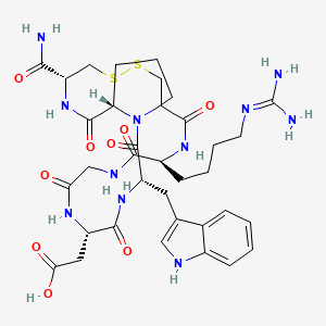 eptifibatid etkin maddesinin kimyasal yapı formülü (eptifibatide)