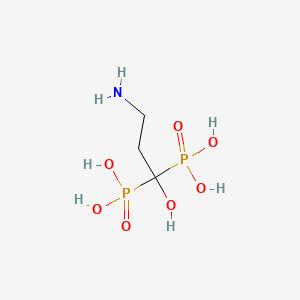 pamidronic acid etkin maddesinin kimyasal yapı formülü (pamidronic acid)