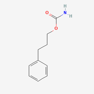 phenprobamate etkin maddesinin kimyasal yapı formülü (phenprobamate)