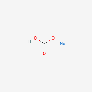 sodyum bikarbonat etkin maddesinin kimyasal yapı formülü (sodium bicarbonate)