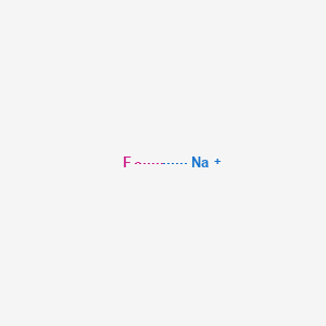 sodium fluoride etkin maddesinin kimyasal yapı formülü (sodium fluoride)