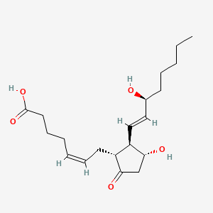 dinoproston etkin maddesinin kimyasal yapı formülü (dinoproston)