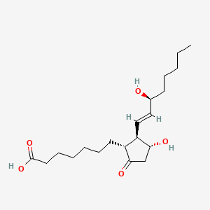 alprostadil etkin maddesinin kimyasal yapı formülü (alprostadil)
