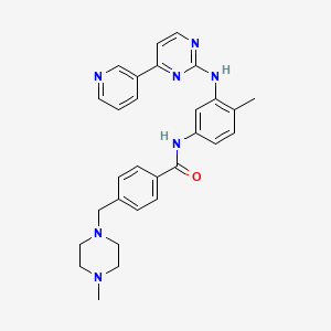 imatinib etkin maddesinin kimyasal yapı formülü (imatinib)