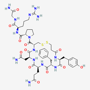 desmopressin etkin maddesinin kimyasal yapı formülü (desmopressin)