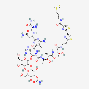 bleomicin etkin maddesinin kimyasal yapı formülü (bleomicin)
