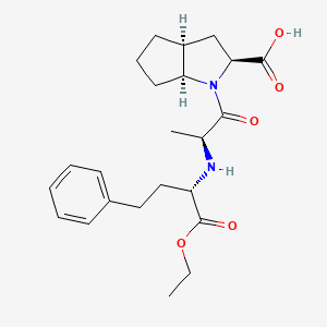 ramipril etkin maddesinin kimyasal yapı formülü (ramipril)