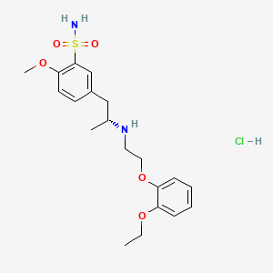 tamsulosin hcl etkin maddesinin kimyasal yapı formülü (tamsulosin hcl)