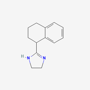 tetrahydrozoline etkin maddesinin kimyasal yapı formülü (tetrahydrozoline)