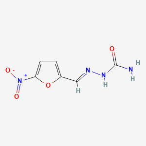 nitrofurazon etkin maddesinin kimyasal yapı formülü (nitrofurazone)
