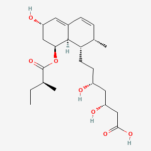 pravastatin sodyum etkin maddesinin kimyasal yapı formülü (pravastatin)