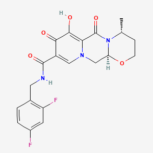 dolutegravir etkin maddesinin kimyasal yapı formülü (dolutegravir)