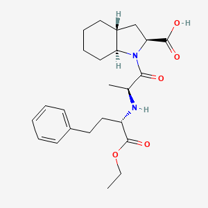 trandolapril etkin maddesinin kimyasal yapı formülü (trandolapril)