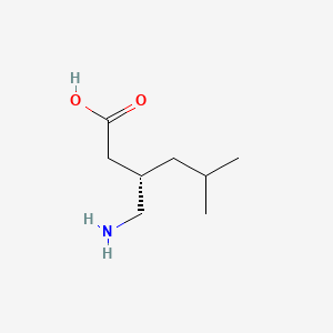 pregabalin etkin maddesinin kimyasal yapı formülü (pregabalin)