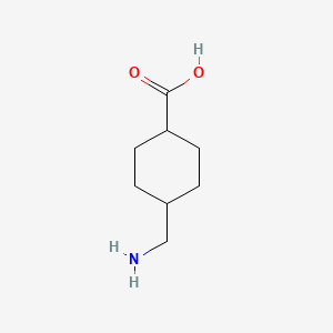 traneksamik asit etkin maddesinin kimyasal yapı formülü (tranexamic acid)