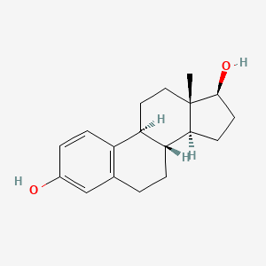 estradiol + noretisteron etkin maddesinin kimyasal yapı formülü (estradiol)