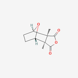 cantharidin etkin maddesinin kimyasal yapı formülü (cantharidin)