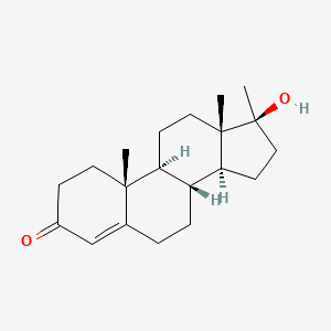 metiltestosteron etkin maddesinin kimyasal yapı formülü (methyltestosterone)