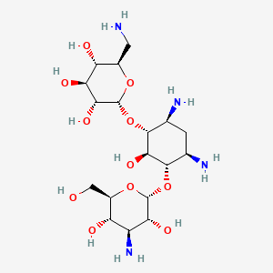 kanamisin etkin maddesinin kimyasal yapı formülü (kanamycin)
