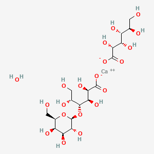 calcium glubionate etkin maddesinin kimyasal yapı formülü (calcium glubionate)