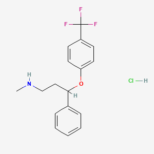 fluoksetin hcl etkin maddesinin kimyasal yapı formülü (fluoxetin hcl)