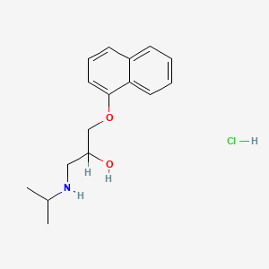 propranolol hcl etkin maddesinin kimyasal yapı formülü (propranolol hcl)