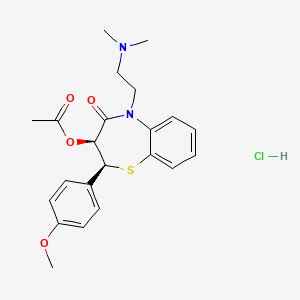 diltiazem hcl etkin maddesinin kimyasal yapı formülü (diltiazem hcl)