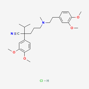 verapamil hcl etkin maddesinin kimyasal yapı formülü (verapamil hcl)