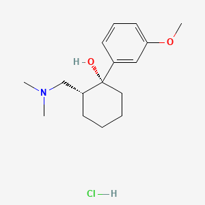 tramadol hcl etkin maddesinin kimyasal yapı formülü (tramadol hcl)