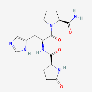 protirelin etkin maddesinin kimyasal yapı formülü (protirelin)