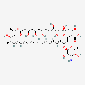 nistatin etkin maddesinin kimyasal yapı formülü (nistatin)