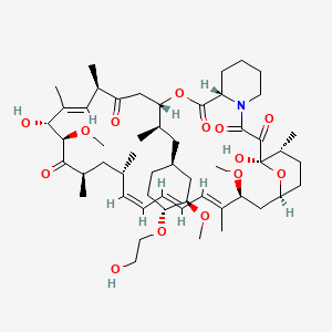 everolimus etkin maddesinin kimyasal yapı formülü (everolimus)