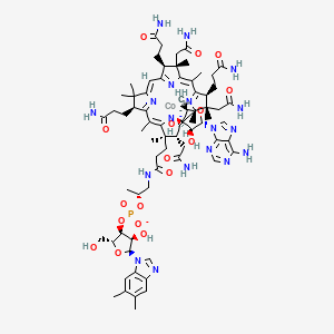 cobamamide etkin maddesinin kimyasal yapı formülü (cobamamide)