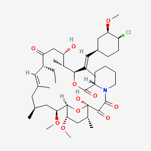 pimecrolimus etkin maddesinin kimyasal yapı formülü (pimecrolimus)