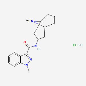 granisetron hcl etkin maddesinin kimyasal yapı formülü (granisetron hcl)