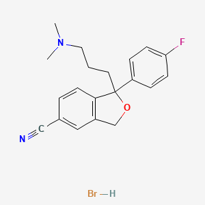 sitalopram hbr etkin maddesinin kimyasal yapı formülü (citalopram hbr)