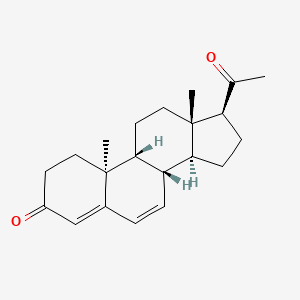 didrogesteron etkin maddesinin kimyasal yapı formülü (didrogesterone)