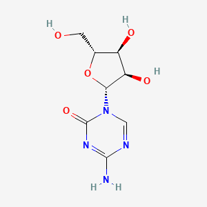 azasitidine etkin maddesinin kimyasal yapı formülü (azacitidine)