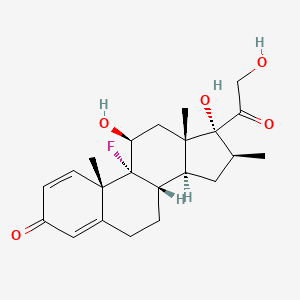 betamethasone etkin maddesinin kimyasal yapı formülü (betamethasone)