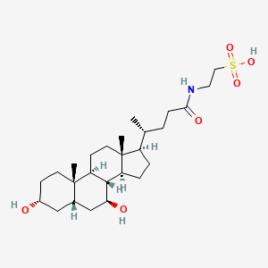 tauroursodeoksikolik asit etkin maddesinin kimyasal yapı formülü (tauroursodeoxycholic acid)