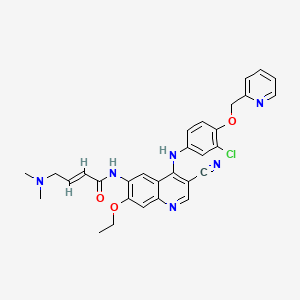 neratinib etkin maddesinin kimyasal yapı formülü (neratinib)